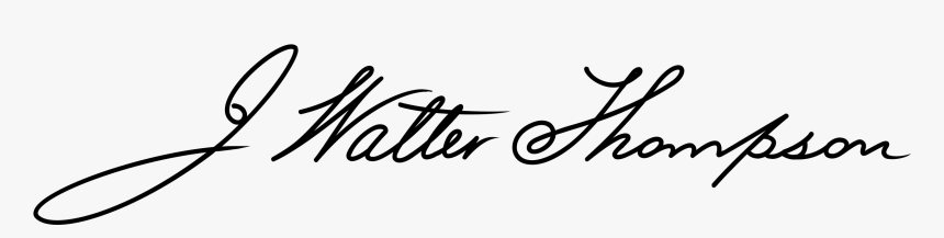 J Walter Thompson Logo Png Transparent - J. Walter Thompson, Png Download, Free Download