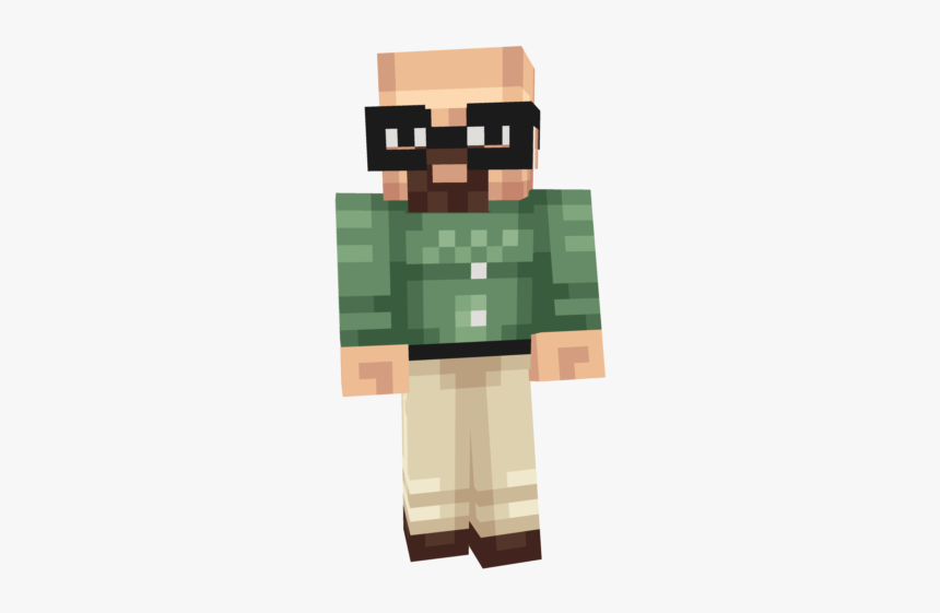 Minecraft Walter White Skin, HD Png Download, Free Download