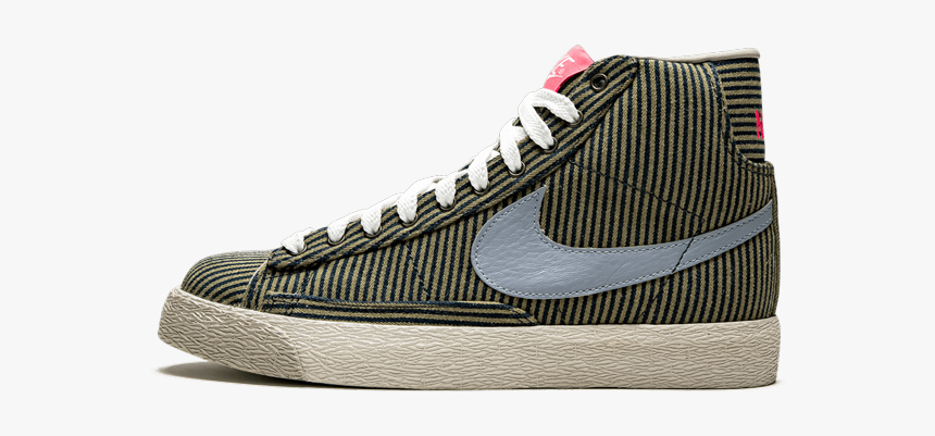 Nike Wmns Blazer Mid Basic "pinstripe - Basketball Shoe, HD Png Download, Free Download