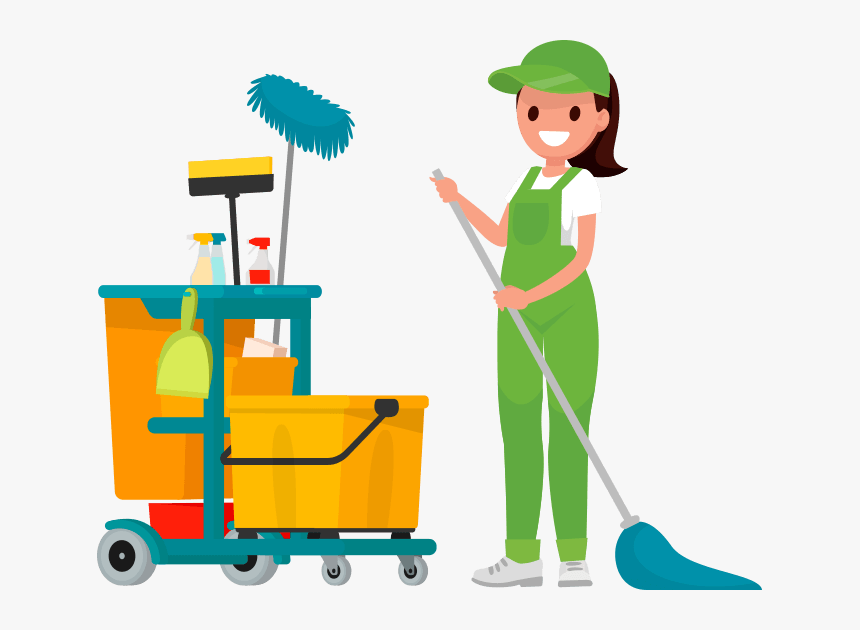 Cleaning Clipart Cleaning Lady, HD Png Download, Free Download