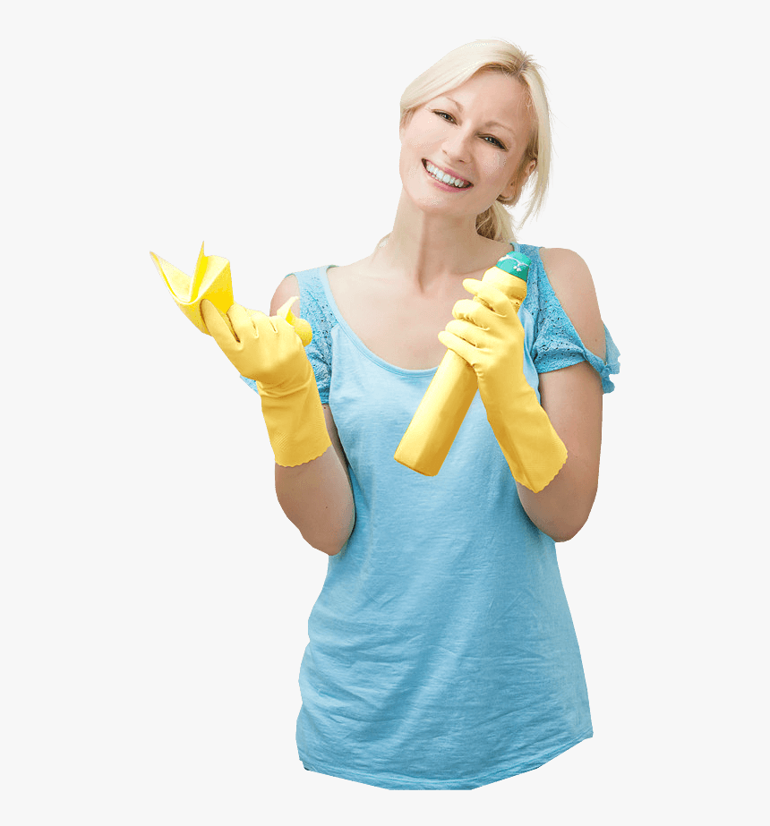 Girl Cleaning Png, Transparent Png, Free Download