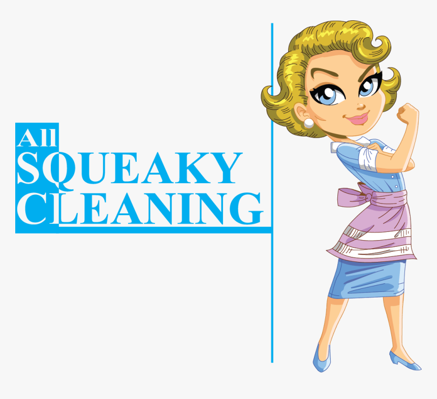 Residential And Commercial All - Mom Cleaning Floor Clipart, HD Png Download, Free Download