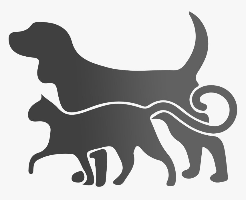 This Is Why Your - Free Dog Cat Silhouette Clipart, HD Png Download, Free Download