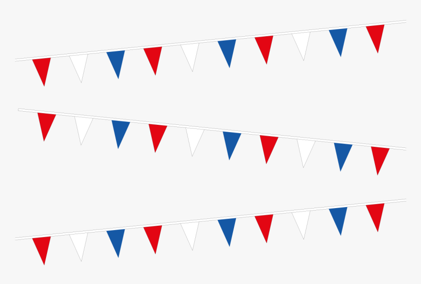 Red White & Blue Bunting, HD Png Download, Free Download