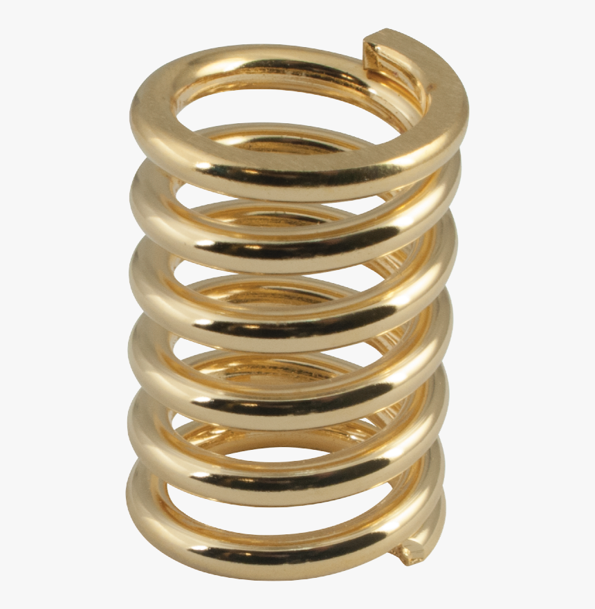 Pictured - Gold - 1 Inch Spring, HD Png Download, Free Download