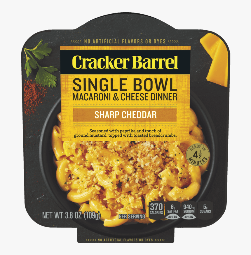 Cracker Barrel Single Bowl Mac And Cheese, HD Png Download, Free Download