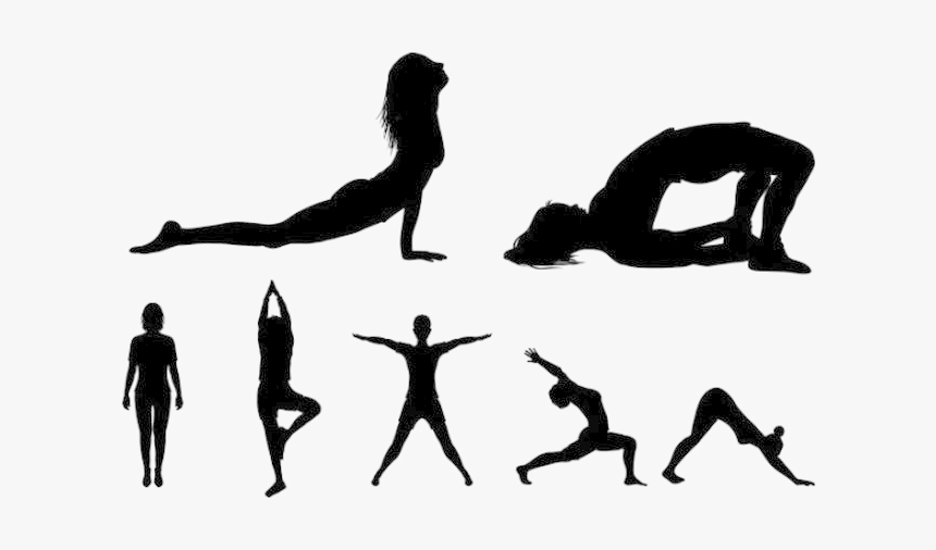 Woman Yoga Png - Transparent Background Yoga Clipart Png, Png Download, Free Download