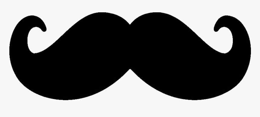 Mustache Handlebar Moustache Template Handlebars - Mustache Photo Booth Props Printable, HD Png Download, Free Download