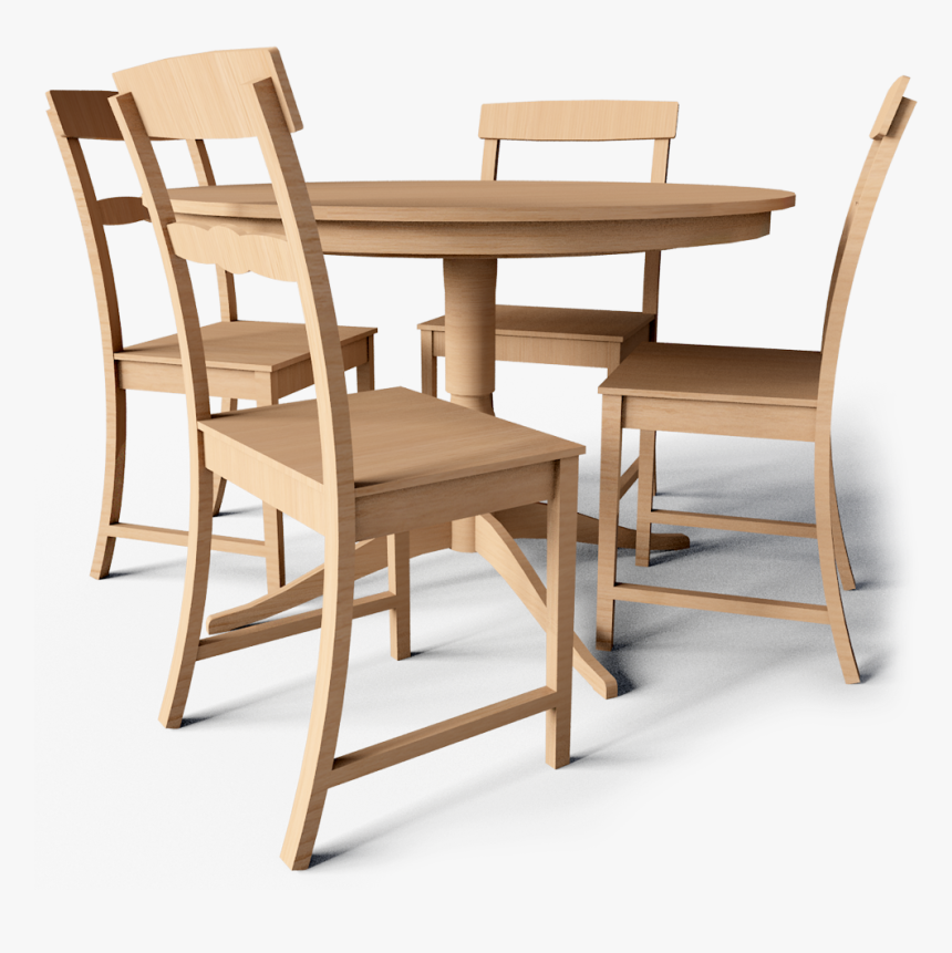 Leksvik Drop Leaf Table And Chairs3d View"
 Class="mw - 3d Chair Table Png, Transparent Png, Free Download