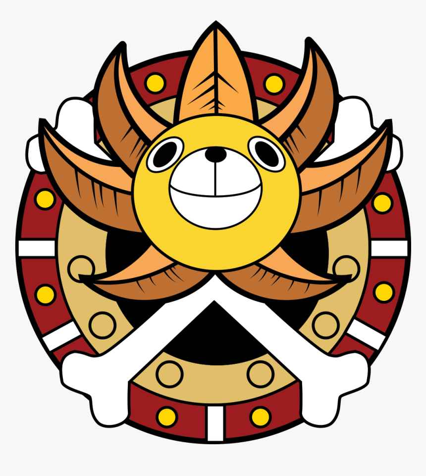 Vector By Arjaymc Thousand Sunny - One Piece Thousand Sunny Logo, HD Png Download, Free Download