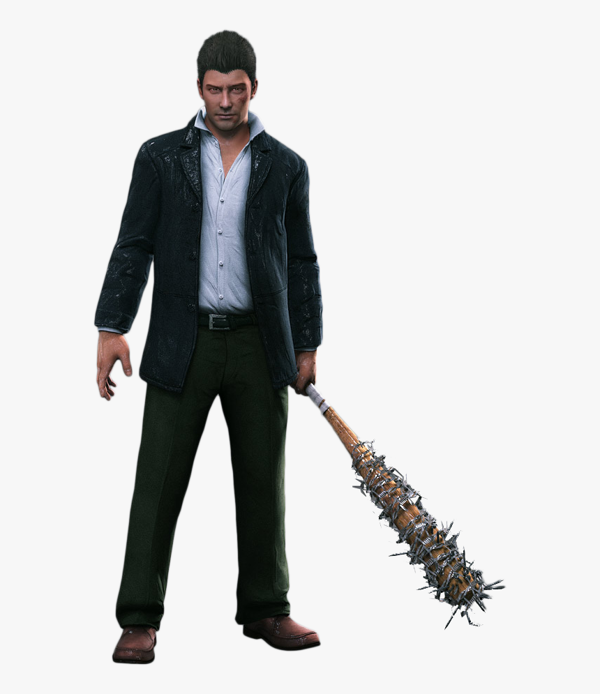Dead Rising Png Picture - Man With Baseball Bat, Transparent Png, Free Download