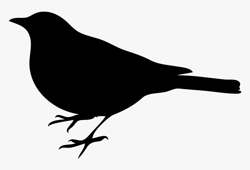 Crow - Bird Silhouette Clip Art, HD Png Download, Free Download