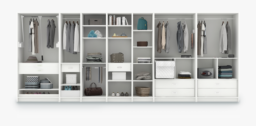 Cupboard Closet Png - Wardrobe Inside Png, Transparent Png, Free Download