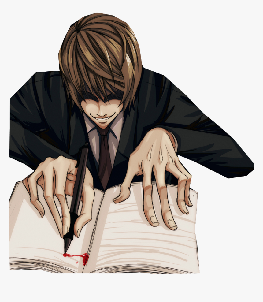 Death Note - Death Note Kira Writing, HD Png Download, Free Download