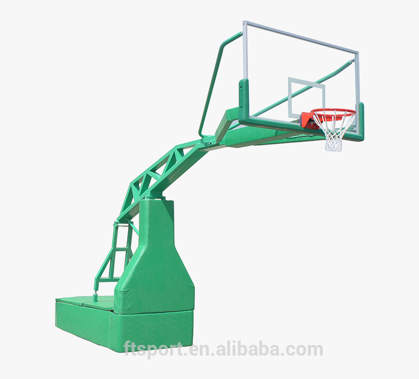 2016 New Design Manual Hydraulic Pressure Adjustable - Basketball Adjustable And Portable Post, HD Png Download, Free Download