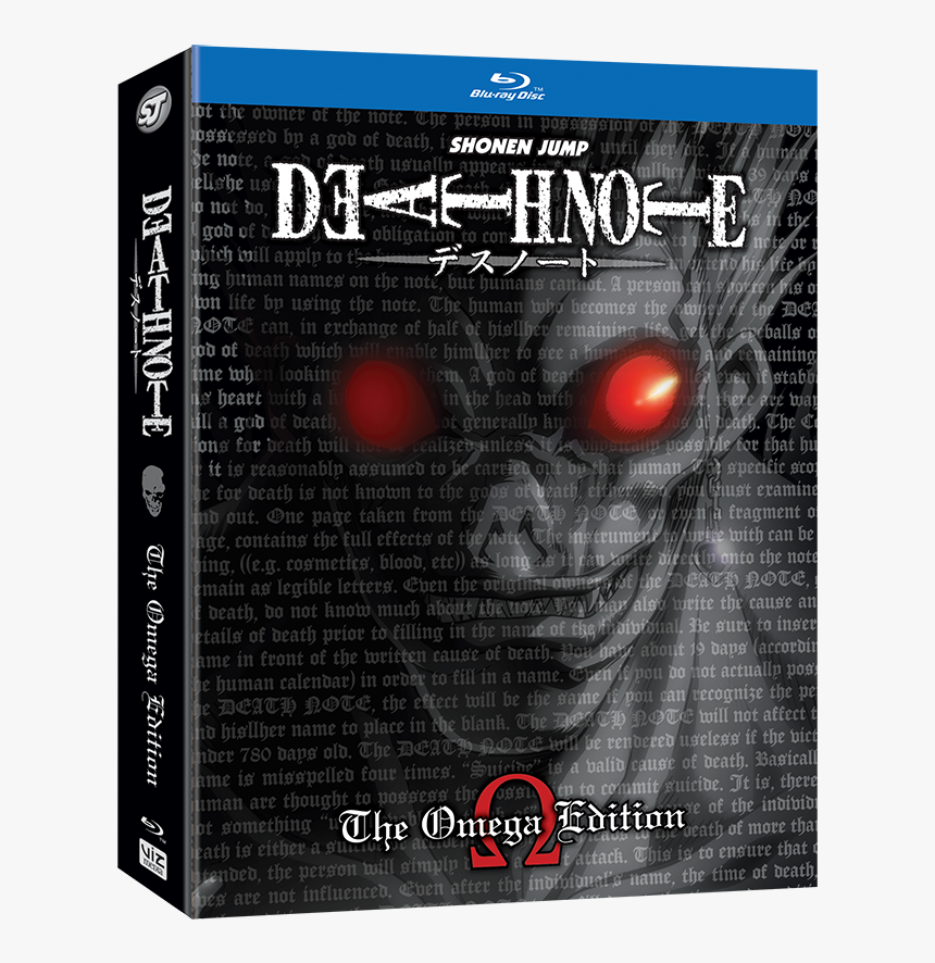 Death Note Omega Blu Ray, HD Png Download, Free Download