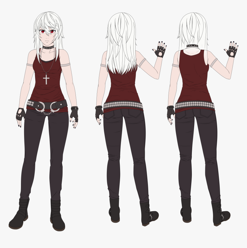 Transparent Yandere Chan Png - Death Note Character Sheet, Png Download, Free Download