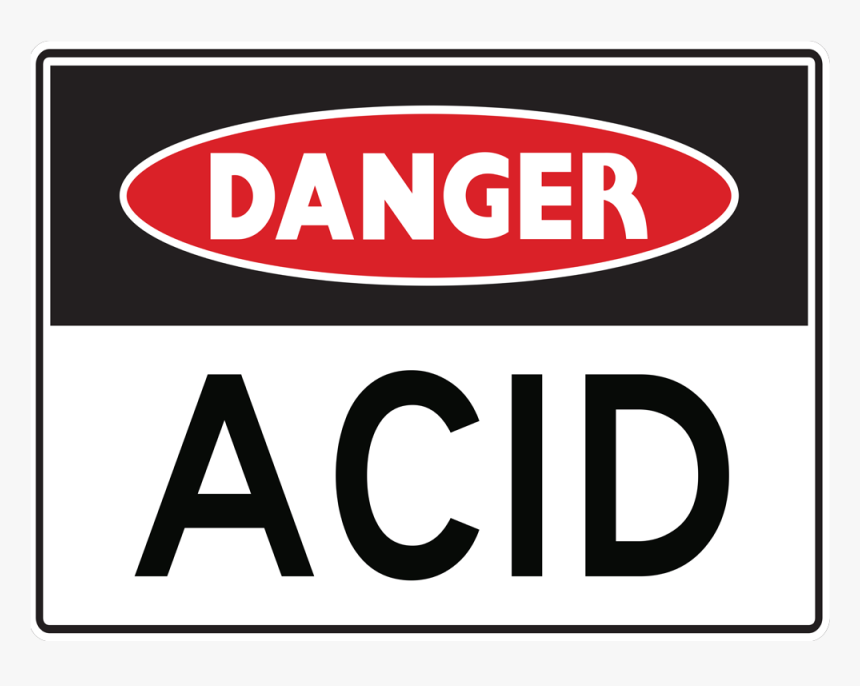 Hazardous Substances Signs - Danger, HD Png Download, Free Download