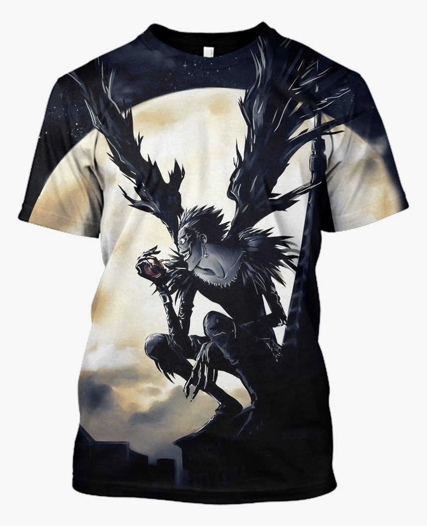 3d Ryuk Death Note Tshirt - Death Note Imagenes Ryuk, HD Png Download, Free Download