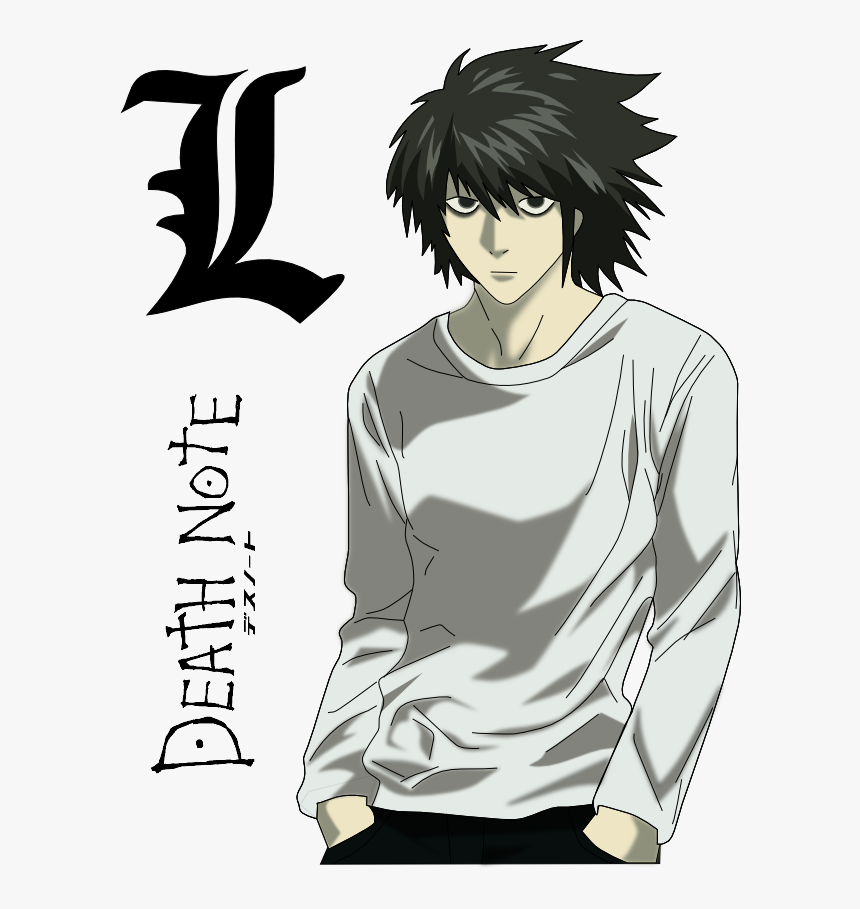 L Png Death Note, Transparent Png, Free Download