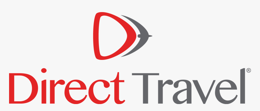 Direct Travel® Logo Pms485 Cg10 No Tag - Direct Travel Inc Logo, HD Png Download, Free Download