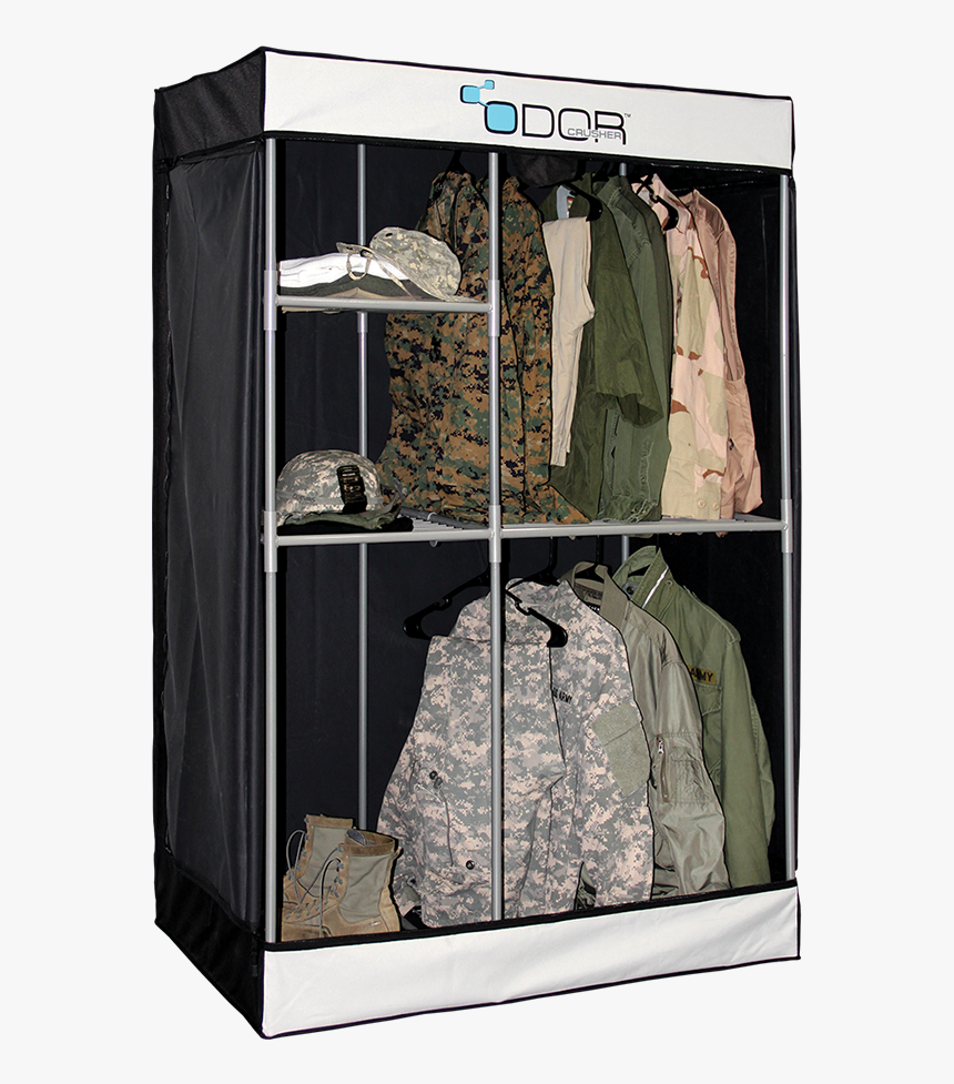 Odor Crusher Tactical Closet - Wardrobe, HD Png Download, Free Download