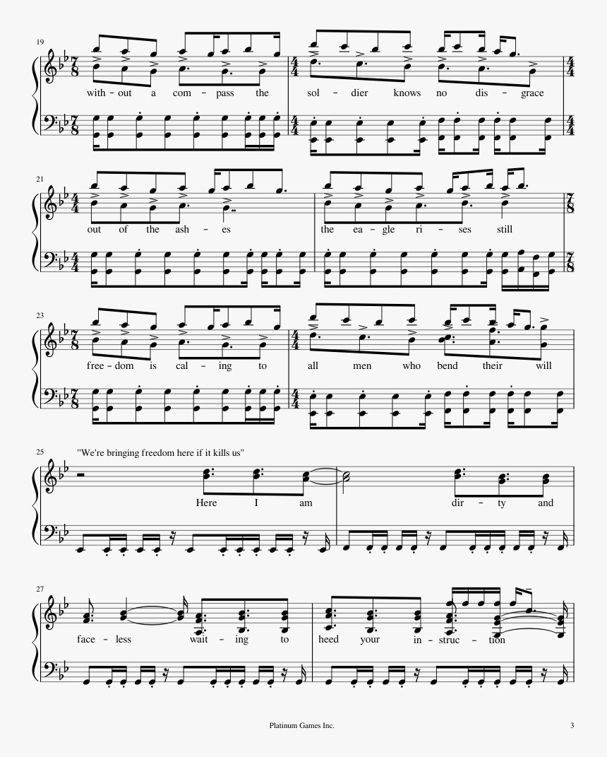 Sheet Music, HD Png Download, Free Download