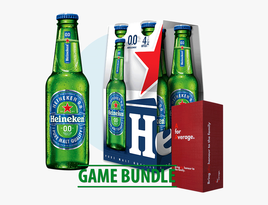 0 And A For Average Card Game - 0.0 Heineken, HD Png Download, Free Download