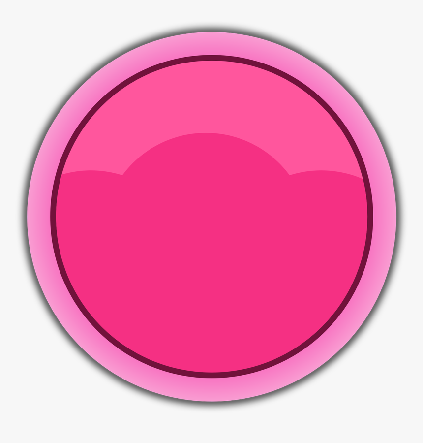 Blank, Button, Empty, Gui, Pink, User Interface - Can Stock, HD Png Download, Free Download