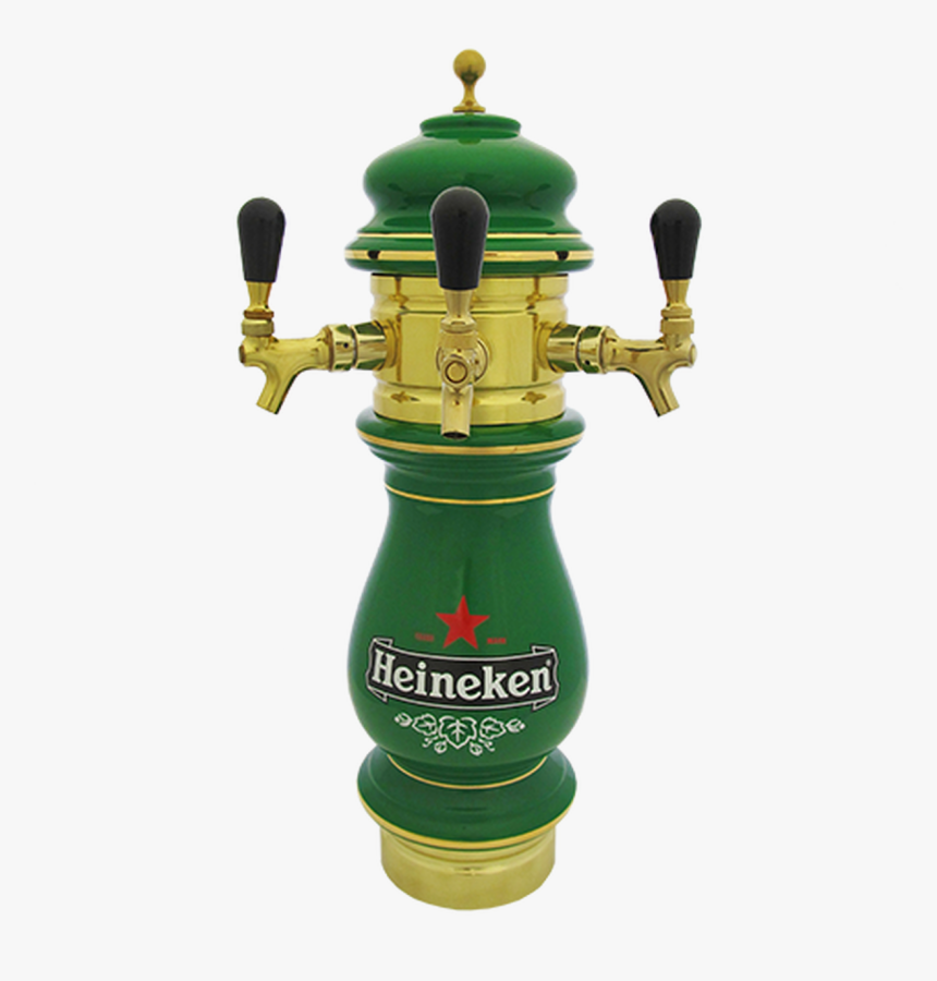 Ceramic Heineken Beer Tower - Beer Tap Tower Ceramic, HD Png Download, Free Download