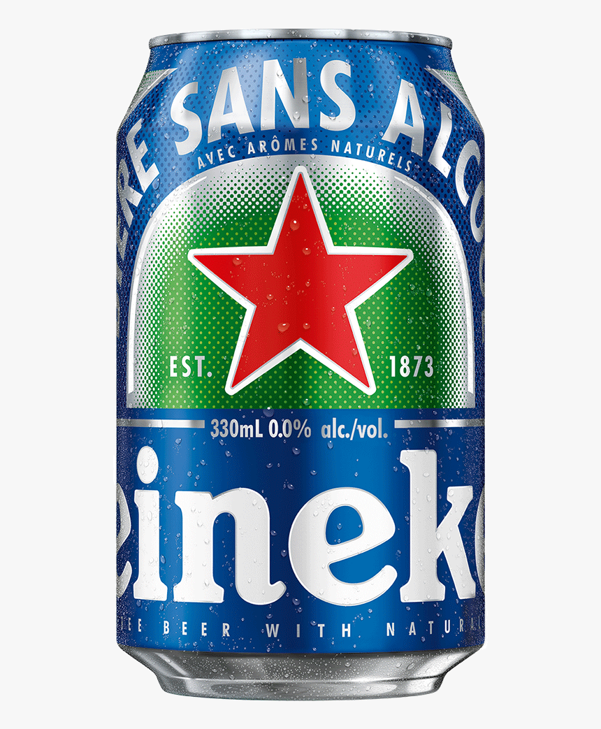 0 6 X 330 Ml - Heineken 0.0 Can, HD Png Download, Free Download