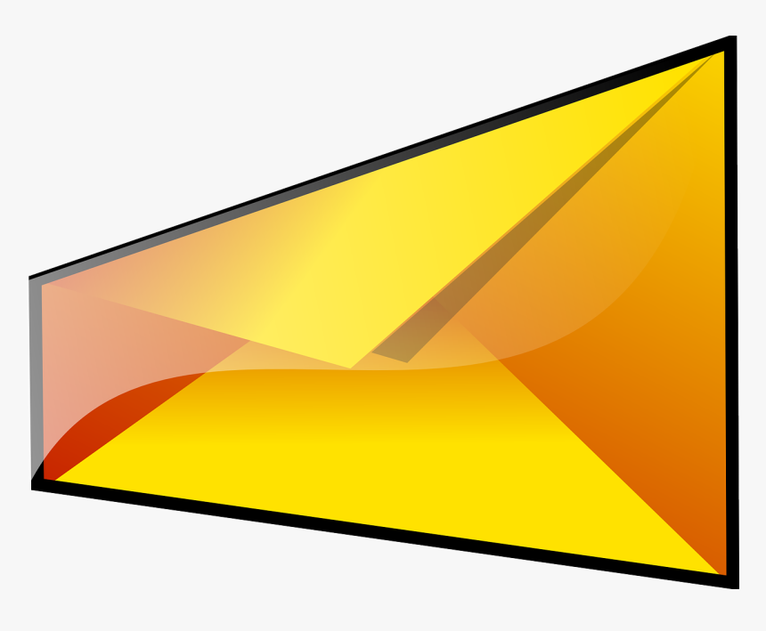 Envelope Juliane Krug - Envelope Animated Gif Yellow, HD Png Download, Free Download