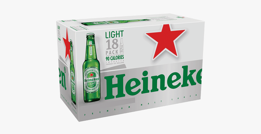 Heineken Light - Alcoholic Beverage, HD Png Download, Free Download