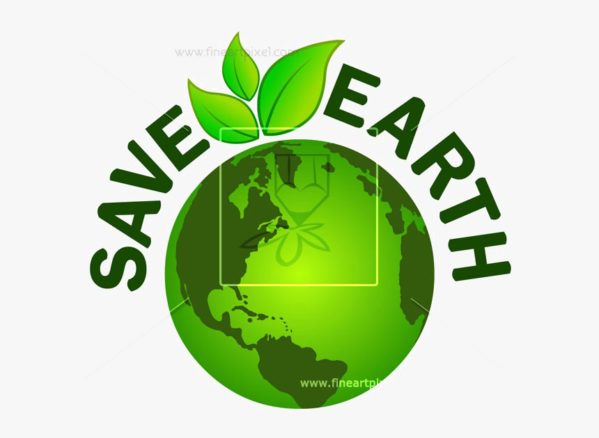 Save Earth Png Background Image - Earth Black And White, Transparent Png, Free Download