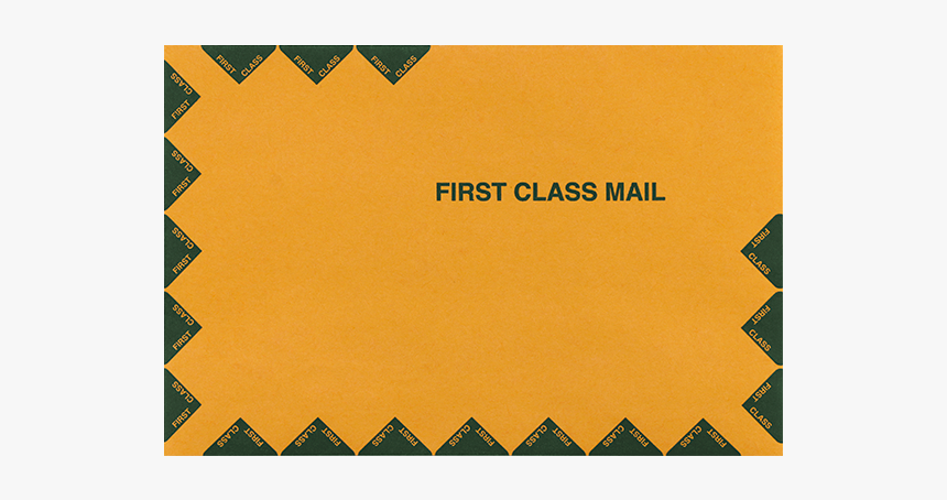 9 X 12 First Class Open End - Paper, HD Png Download, Free Download