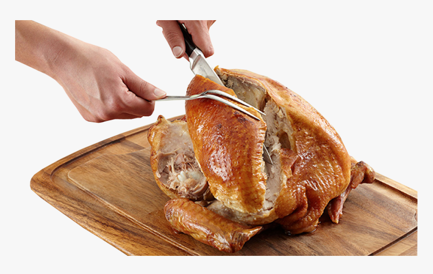 Carving Turkey Transparent Image Food Images - Carving A Turkey Transparent, HD Png Download, Free Download
