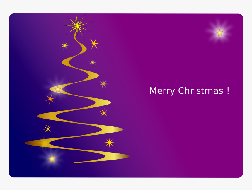 This Free Icons Png Design Of Christmas-tree - Christmas Clipart Tree Free Purple, Transparent Png, Free Download