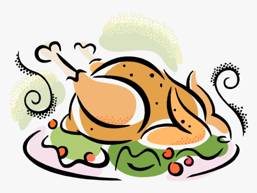 Transparent Thanksgiving Dinner Png - Clip Art Turkey Dinner, Png Download, Free Download