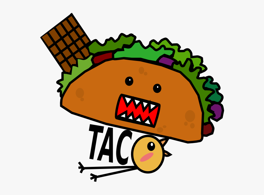 Cartoon Taco Transparent Background, HD Png Download, Free Download