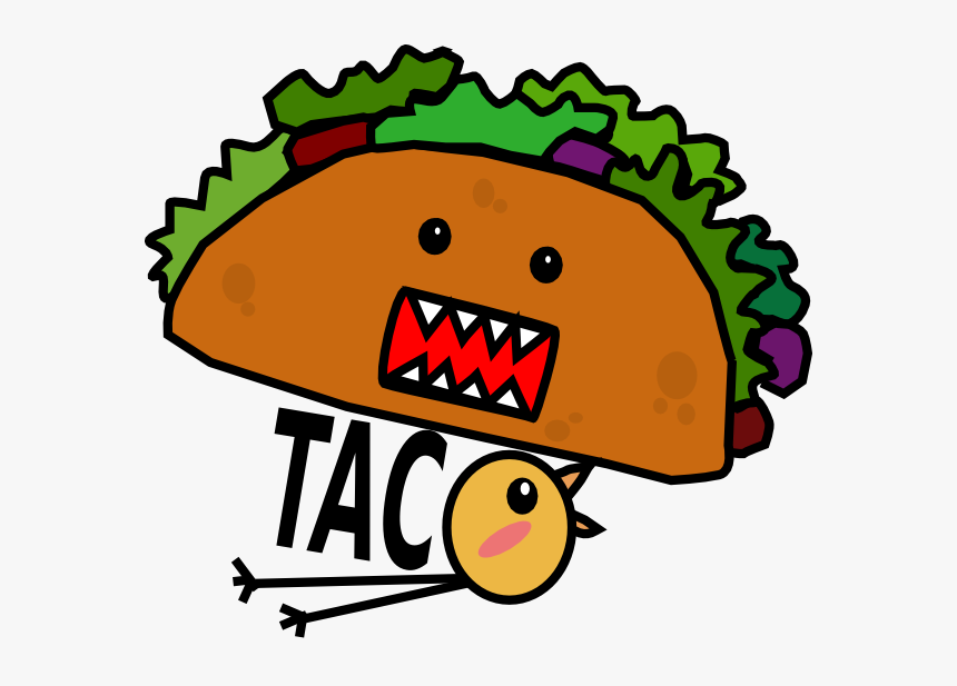 Cartoon Taco Transparent Background, HD Png Download, Free Download