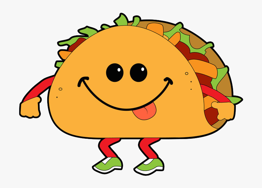 Tacos Gordos Cheese Dip - Tacco Cartoon, HD Png Download, Free Download