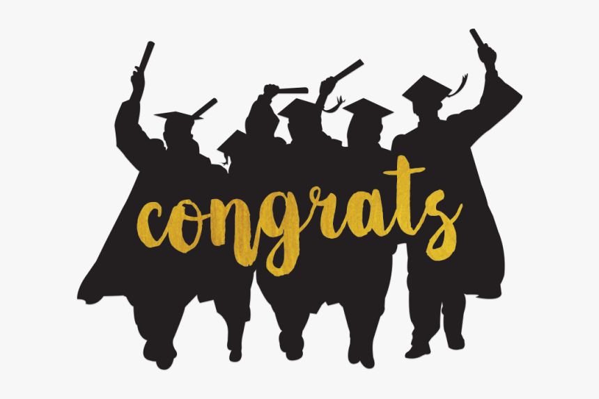 Graduation Ceremony Vector Graphics Clip Art Portable - Clip Art Silhouette Graduation, HD Png Download, Free Download