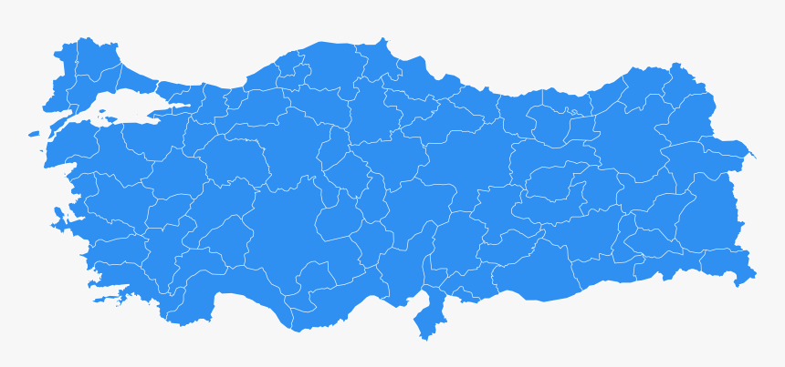 Outline Turkey Country Map, HD Png Download - kindpng