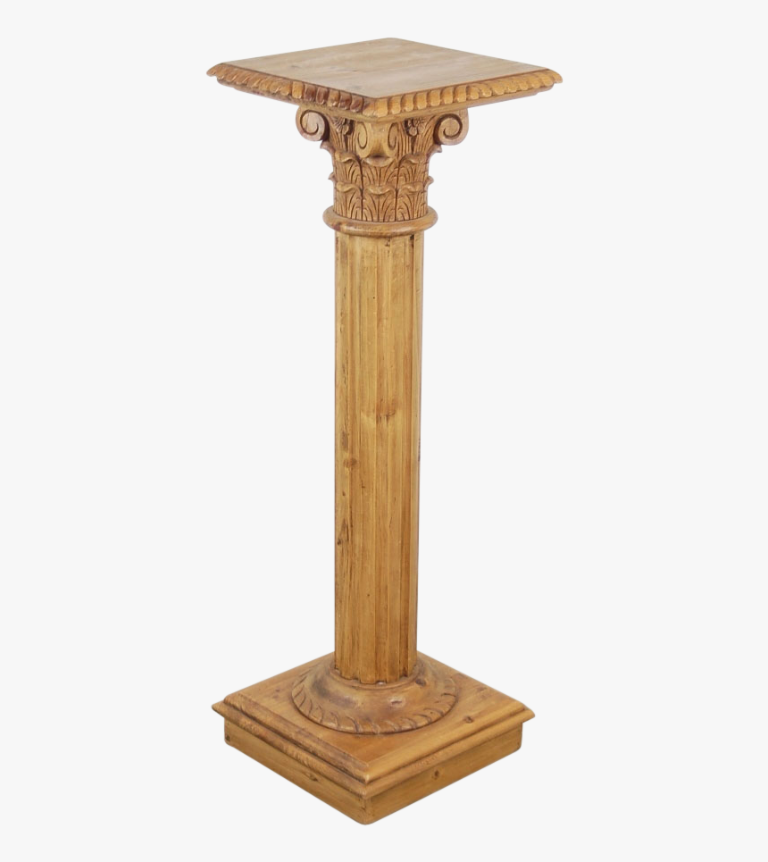 Furniture Pedestal Architectural Decoration Transprent - Plywood, HD Png Download, Free Download