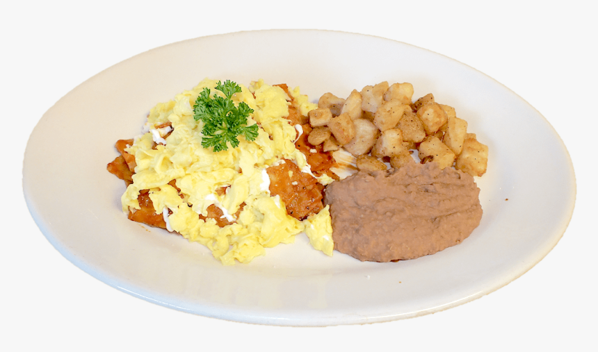 Chilaquiles Rojos - Scrambled Eggs, HD Png Download, Free Download