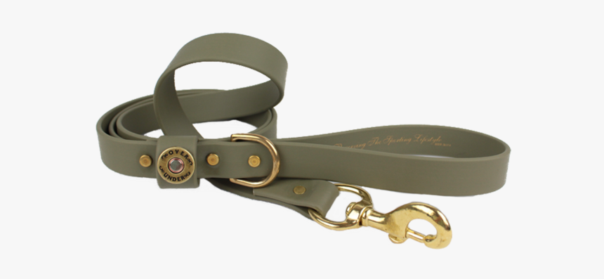 Water Dog Leash Olive - Belt, HD Png Download, Free Download