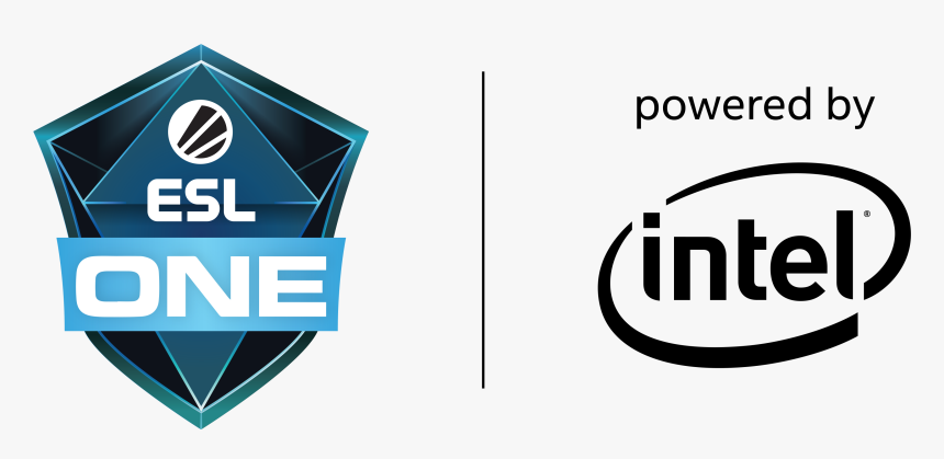 Transparent Esl Logo Png - Esl One Powered By Intel, Png Download, Free Download