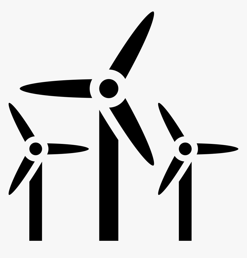 Wind Icon Png - Wind Energy Clipart, Transparent Png - kindpng.