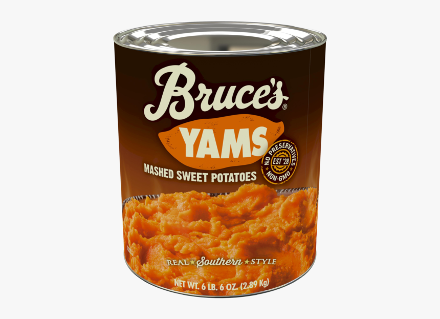 Bruce’s Yams Mashed Sweet Potatoes - Bruce's Canned Yams, HD Png Download, Free Download