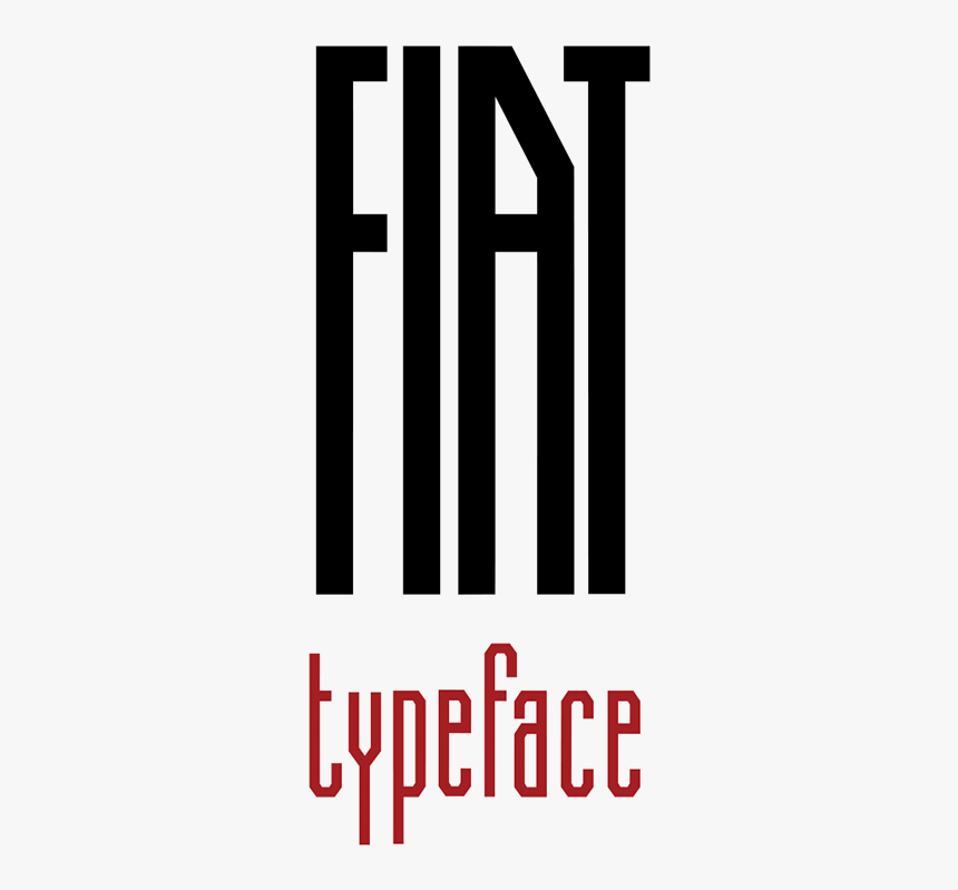 Fiat Typeface, HD Png Download, Free Download